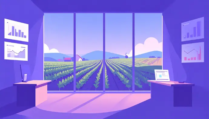 a hi-tech greenhouse