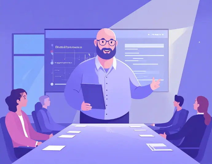 man with beard and glasses